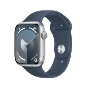Pametni sat Apple Watch Series 9 GPS 41mm | Silver Aluminium Case with Storm Blue Sport Band - S/M MR903
