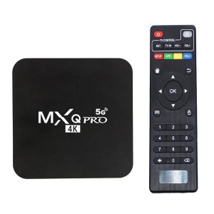Android TV BOX MXQ Pro 4K 5G Smart 11.0 2.4G WiFi