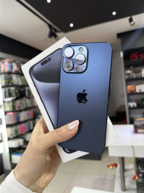 Apple Iphone 15 Pro Max 256GB Blue Titanium | 92% zdravlje baterije | polovan