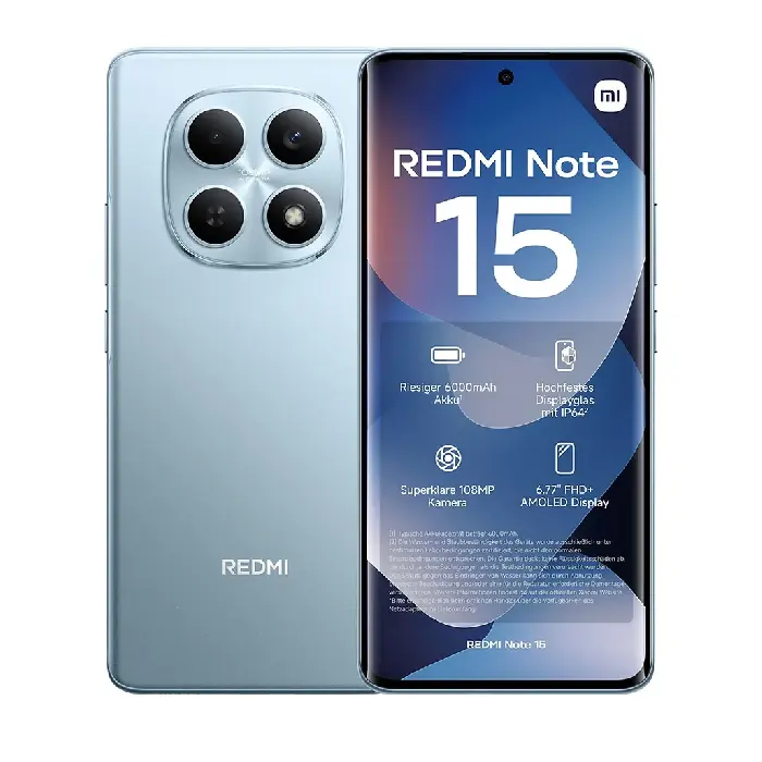 REDMI NOTE 15 4G BLUE Xiaomi Redmi Note 15 8GB 256GB Blue | NOVO - Image 1