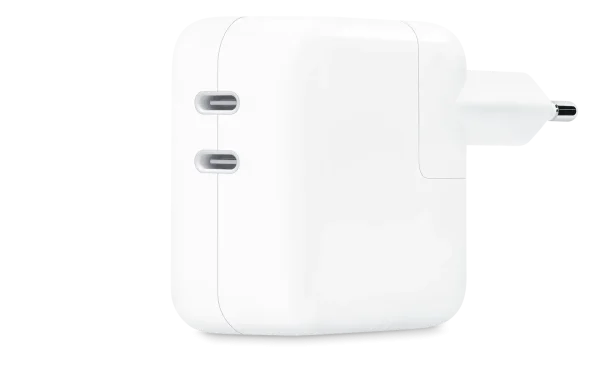 Adapter Apple 35W Dual USB C (White) Original | NOVO