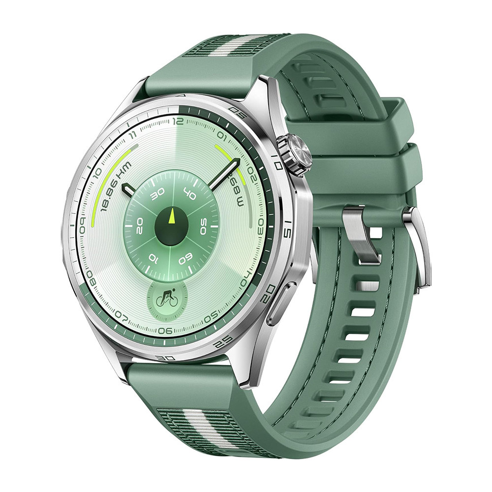 gt6 46mm green Huawei Watch GT 6 GT6 46mm | Green Woven | NOVO - Image 1