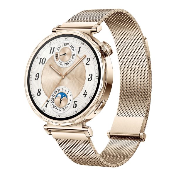 Huawei Watch GT5 GT 5 41mm | Gold Milanesse Strap | NOVO