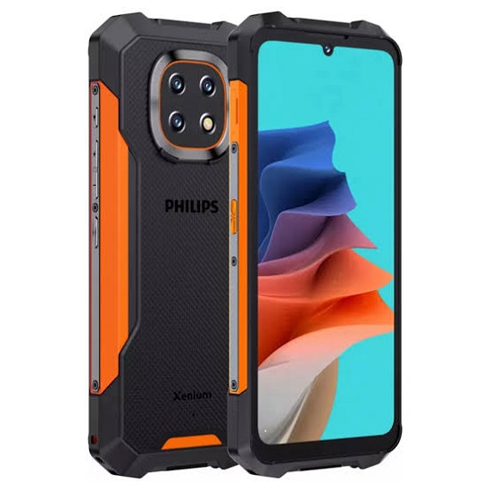 philipss Philips Xenium S8320 6GB 128GB 6/128GB | Black / Orange Rugged | NOVO - Image 1