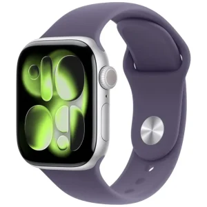 Apple Watch S11 GPS 46mm Silver Aluminium Case with Purple Fog Sport Bankd | S/M | NOVO