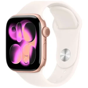 Apple Watch 11 GPS 46mm | Rose Gold Aluminium Case with Light Blush sport | S/M | NOVO