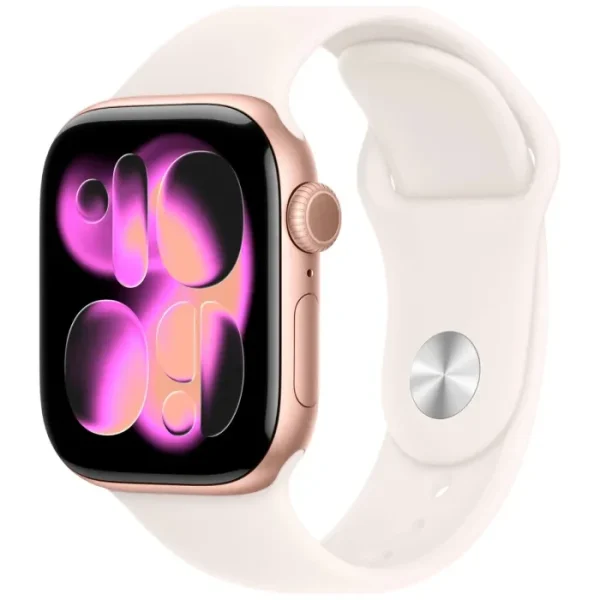 Apple Watch 11 GPS 46mm | Rose Gold Aluminium Case with Light Blush sport | S/M | NOVO